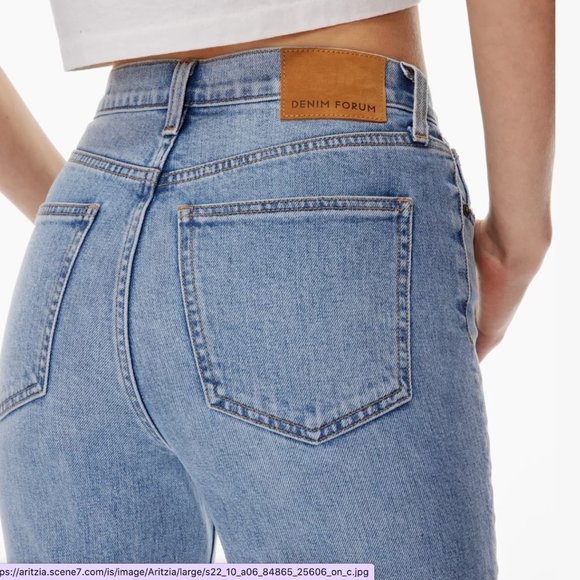 Aritzia Twiggy High Rise Flare Jeans - Picture 2 of 8